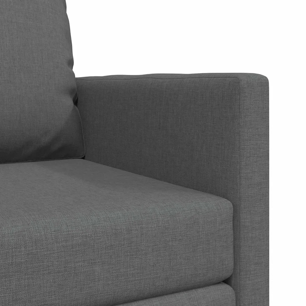 Divano letto-Sofa Letto-Daybed Grigio scuro 74 x 77 x 81 cm Tessuto