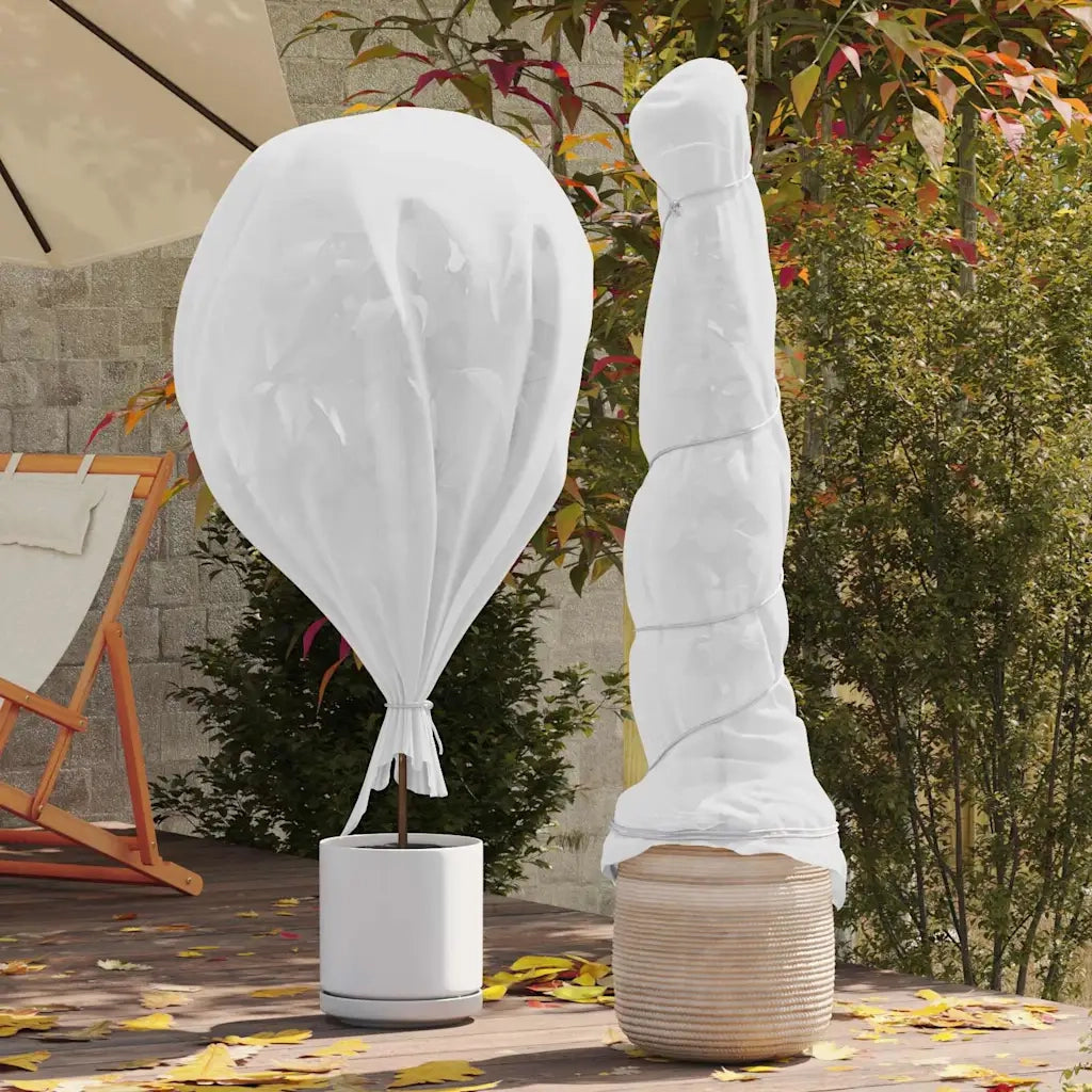 Fleece per Piante di Protezione dal Gelo Bianco 100 x 3,2 m CFW3586178