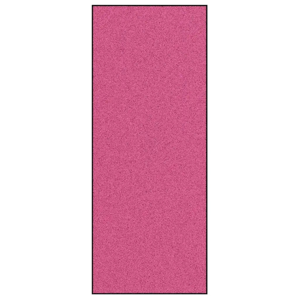 Zerbino | Tappetino Rosa e Nero 120 x 300 cm 100% Poliammide