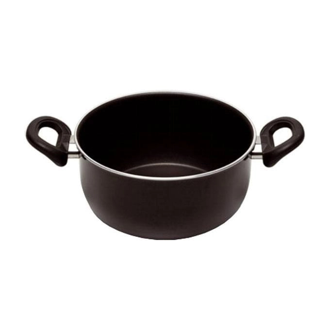 Ballarini Casseruola Firenze con 2 manici Cm 30 nero