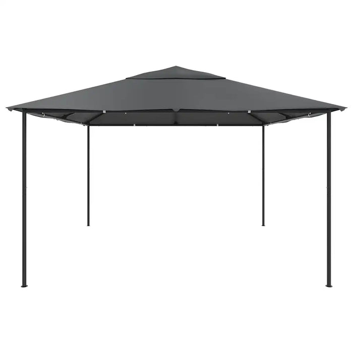 Gazebo da Giardino 4x4x3 m Antracite 180 g/m² 312238