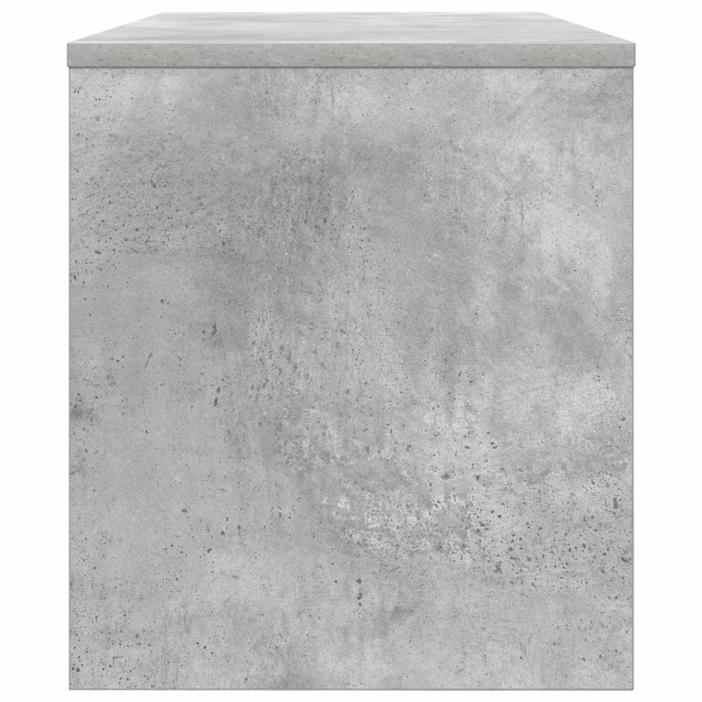 Mobile TV-Credenza per TV Grigio cemento 80 x 35 x 40 cm Legno multistrato
