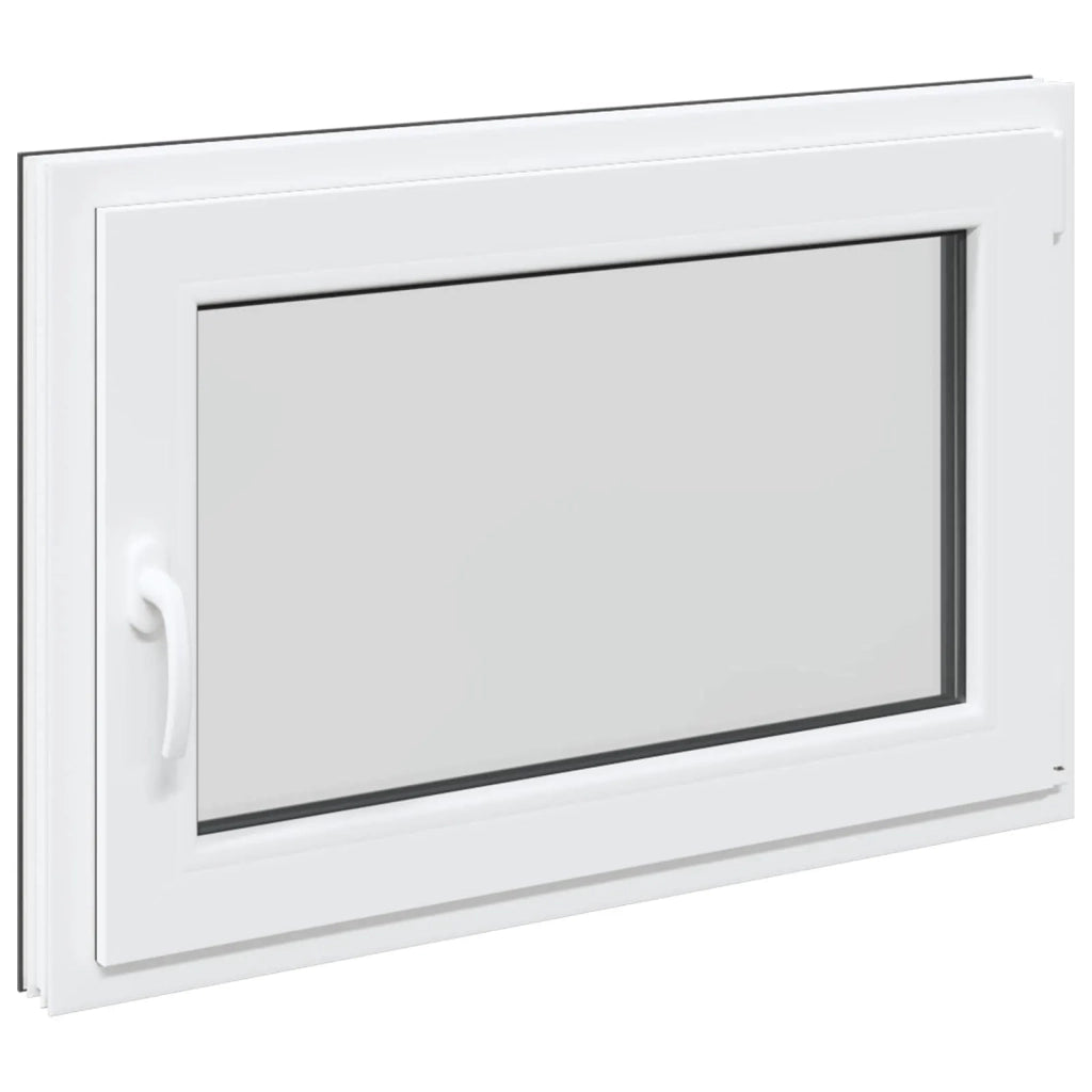 Finestra per Soffitta RISOR Antracite 80 x 70 cm PVC e Vetro 42047284