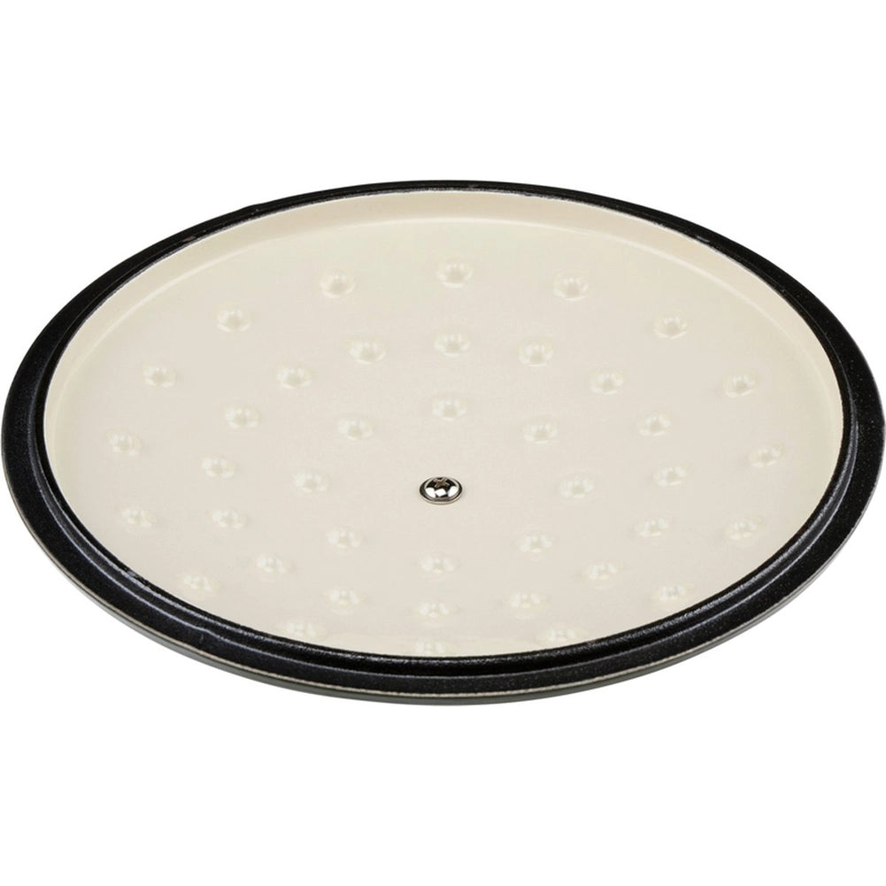Padella in Ghisa con Coperchio Casseruola 24 cm Verde Adatto a Tutti i Fornelli