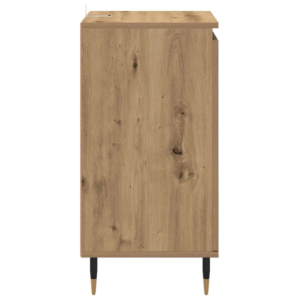 Credenza 2 pz | Madia | Buffet da pranzo | Armadio da pranzo Rovere artigianale 40 x 35 x 70 cm
