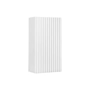 Mobile contenitore VANO – Bianco alpino – 1 porta – L30 × P18 × H57 cm – Da appendere