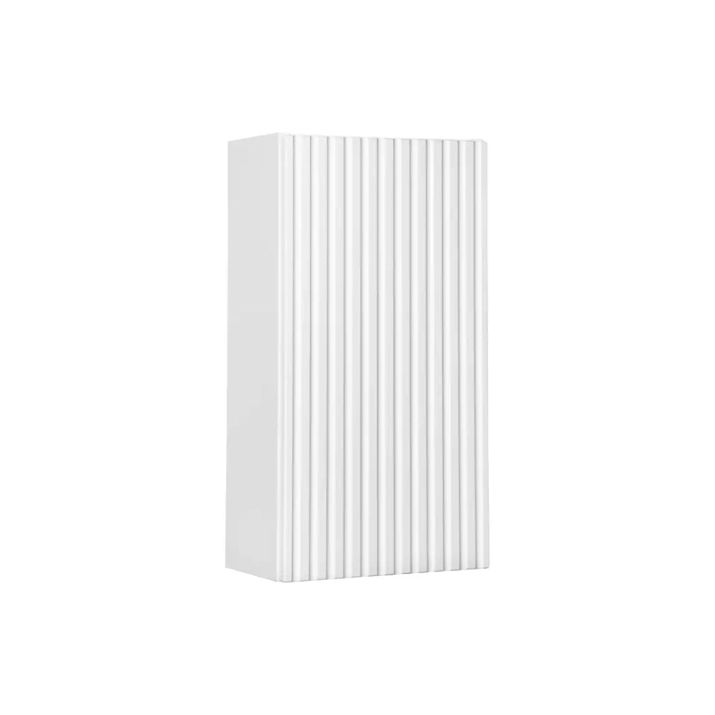 Mobile contenitore VANO – Bianco alpino – 1 porta – L30 × P18 × H57 cm – Da appendere