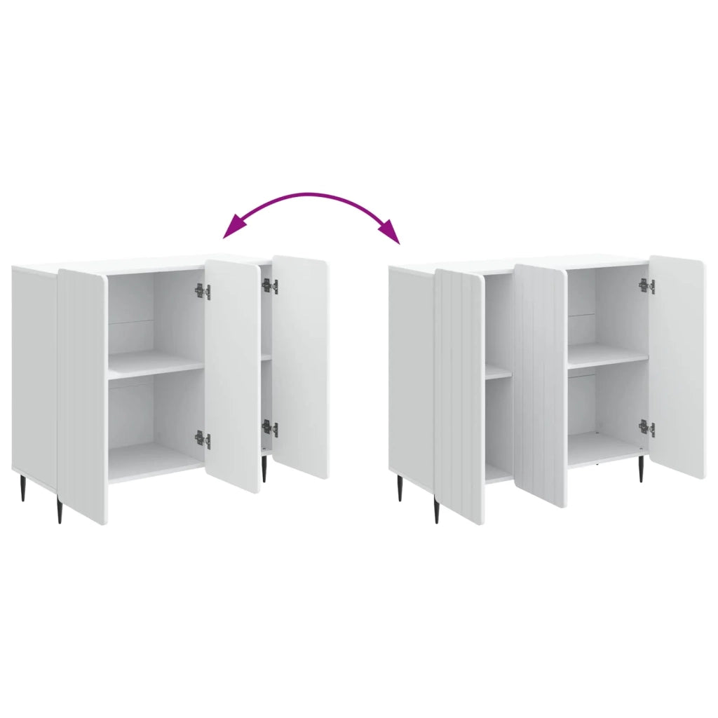 Credenza Bianco 89 x 34,5 x 82 cm Legno ingegnerizzato 894415