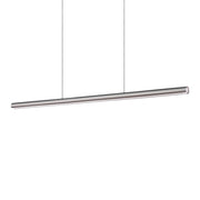 Lampada A Sospensione Dorica 1 Luce Led Integrato Grigio