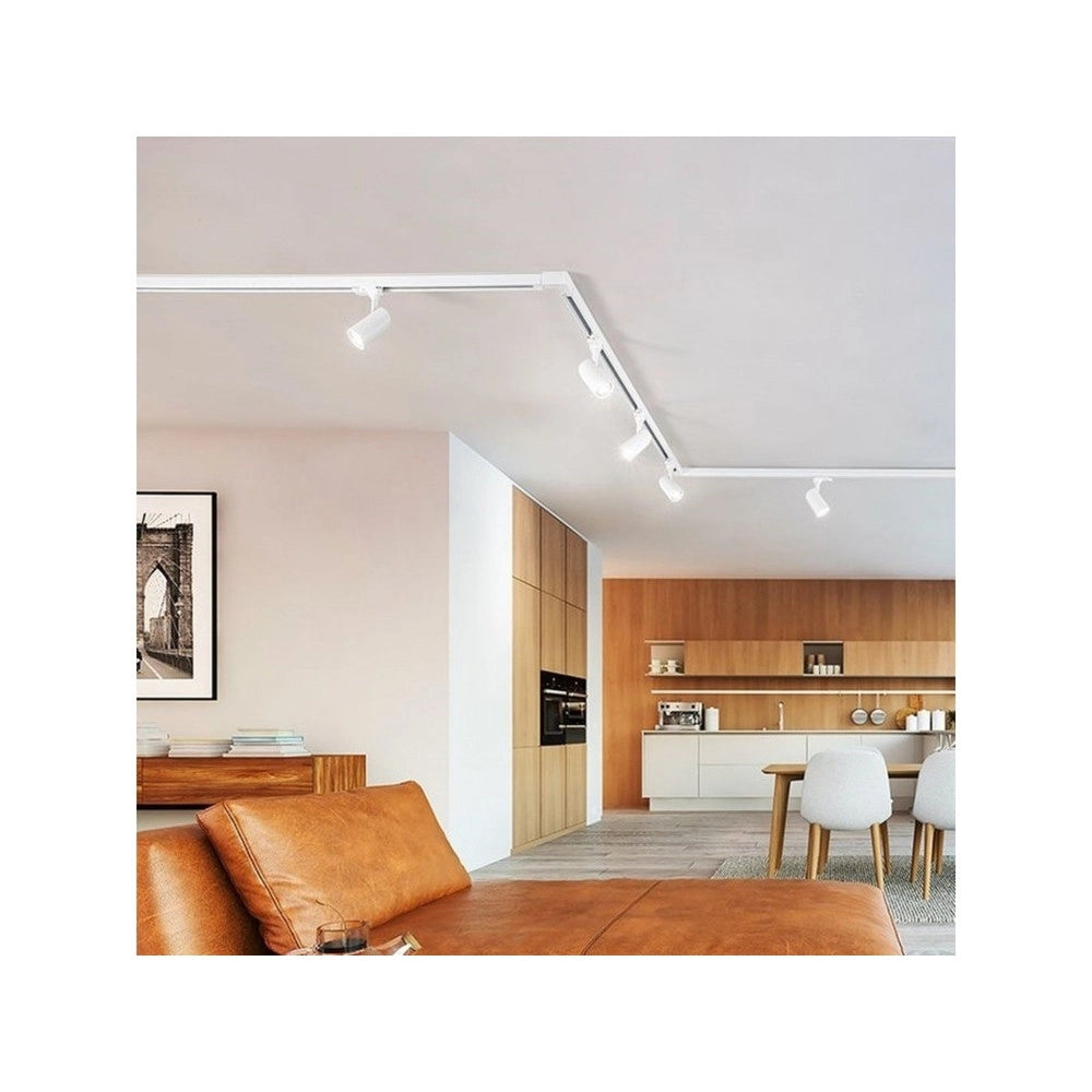 Trade Shop - Faretto Led Per Binario Trifase 40w Lampada Orientabile Luce Naturale 4000k Ip20 Gd19c30 -