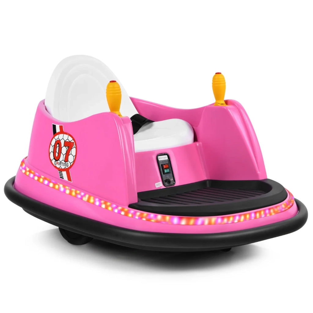 Autoscontro elettrica interattiva per bambini 57 x 75 x 42 cm facile da guidare polipropilene rosa 20_0014630