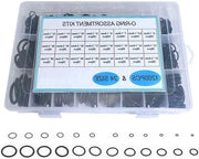 Kit di Anelli Nitrilici 1200 pezzi - Gomma Nitrilica - Anelli Metrici - 6-28mm - Anelli di Lavorazione - Riparazione Auto Rapida