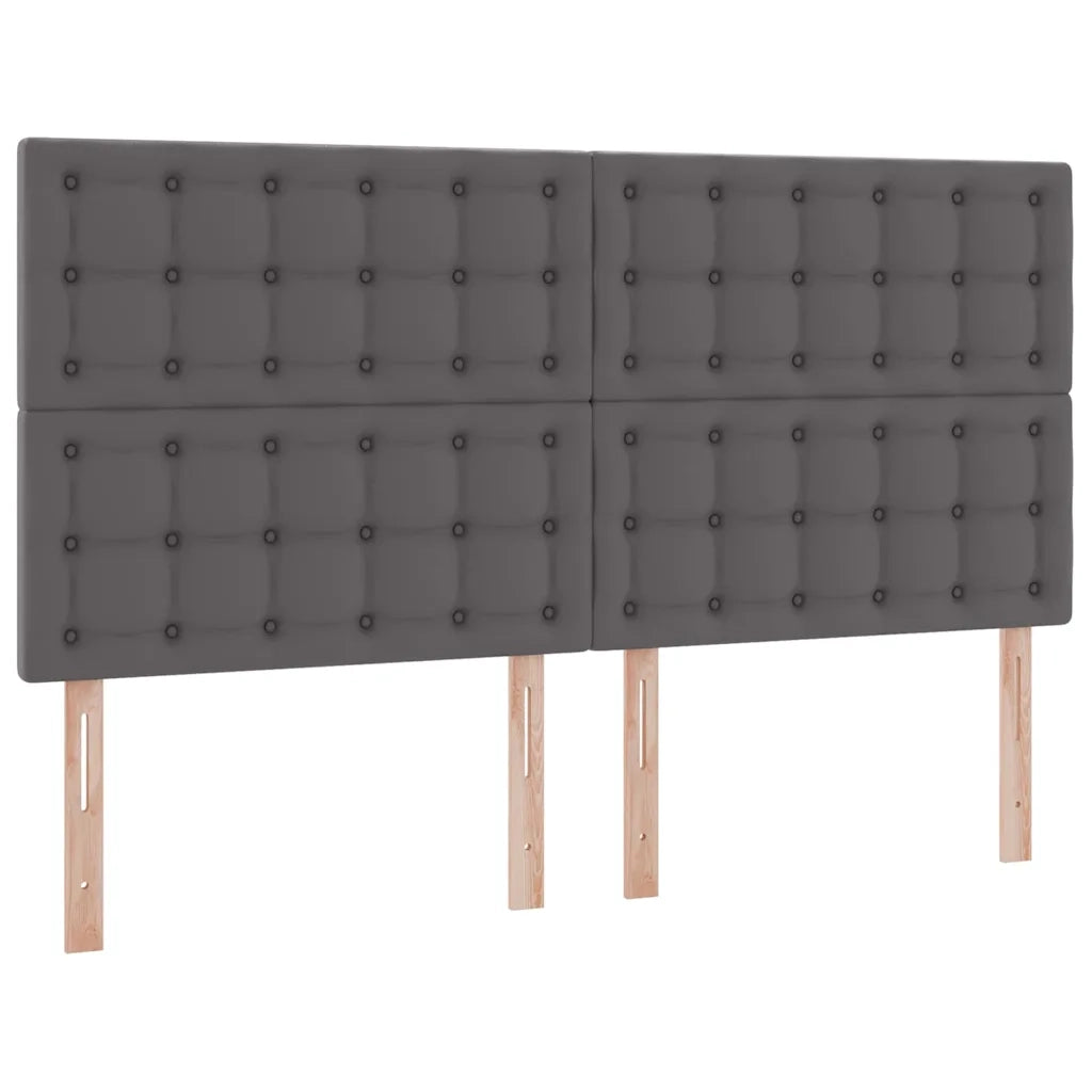 Letto con contenitore e materasso Grigio 180 x 200 cm 3372179