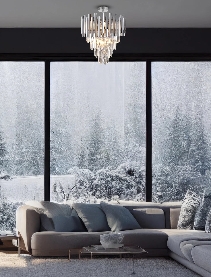 Lampadario Madison in cristallo 9xE14 Milagro ML8805