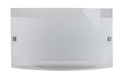 Applique Nova 1xR7s bianca satinata vetro Candellux