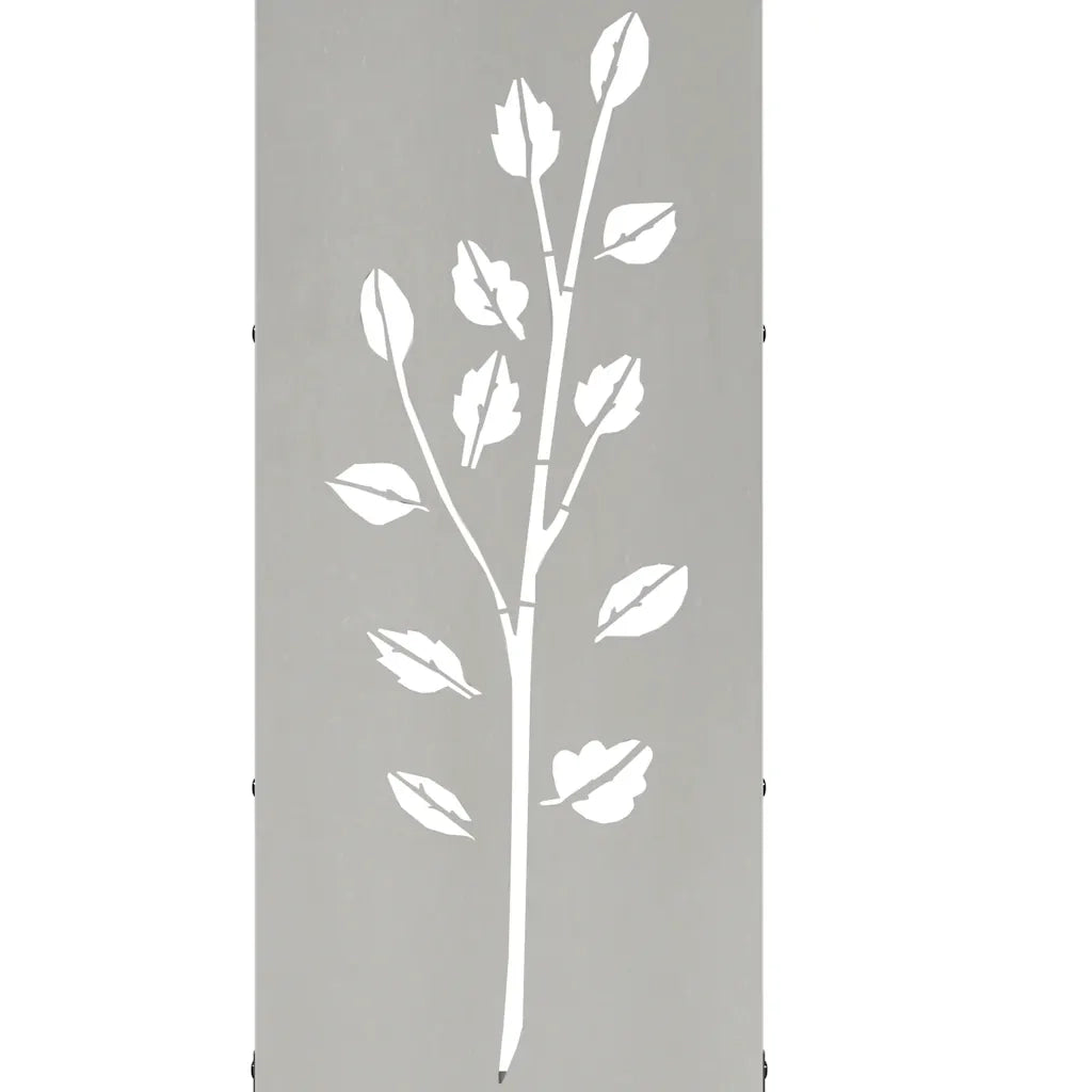 Rastrelliera per Legna da Ardere 40x30x80 cm in Acciaio Inox 864223