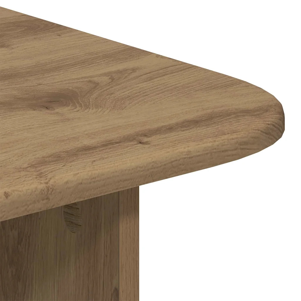 Tavolino da salotto | Tavolino da caff¨¨ | Tavolino da Soggiorno Rovere artigianale 93 x 53 x 33 cm