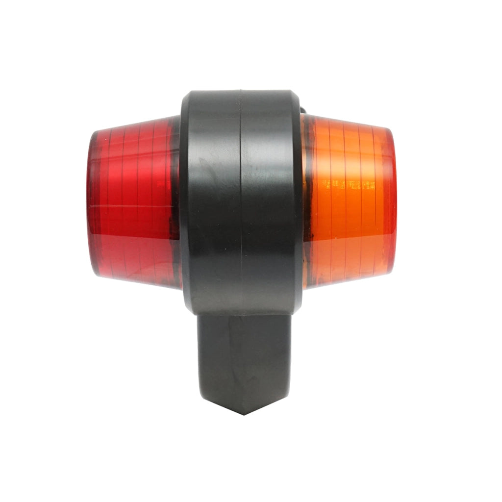 Set di luci di posizione laterali a LED con braccio 12-24V, giallo-rosso FR0158 Breckner Germany