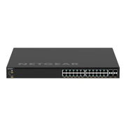 Netgear gsm4328-100ajs gestito l3 gigabit ethernet (10/100/1000) supporto power over ethernet (poe) 1u nero - 151659