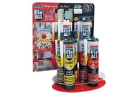 ASSORTIMENTO 12 PEZZI CON ESPOSITORE FIX ALL DELUXE 2.0 - 1 espositore SOUDAL