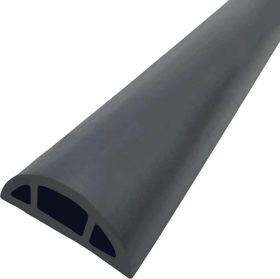 Ponte Cavo a Forma di Mezza Sfera per Rivestimento di Cavi di Rilievo - Materiale PVC morbido, Antiscivolo e Resistente allo Stress, Disponibile in Numerose Colorazioni - 1m