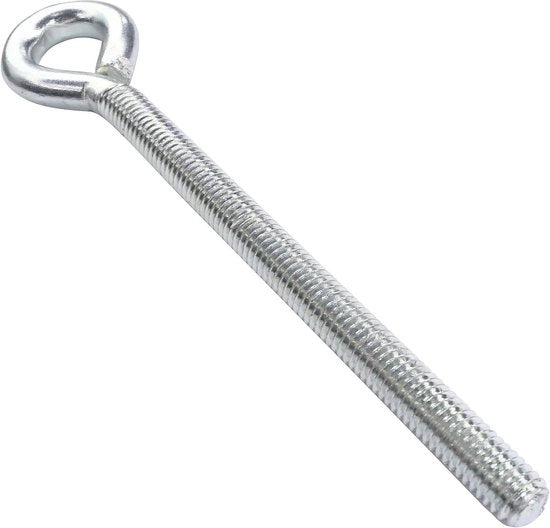 Set di 10 pezzi di viti a spillo M6x80 Ø6x80mm in acciaio zincato - attrezzatura per la montaggio DIY/hardware