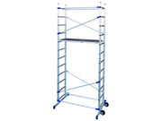 1pz ponteggio in alluminio pinna clic  mt. 1,56 (largh.) x 3,65 (h) cod:ferx.vit35196