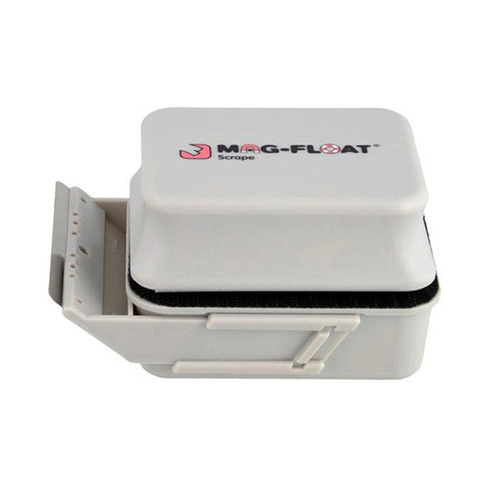 Mag FLoat Scraper Large - magnete pulente per acquari con vetri di spessore fino a 16mm con raschietto incorporato