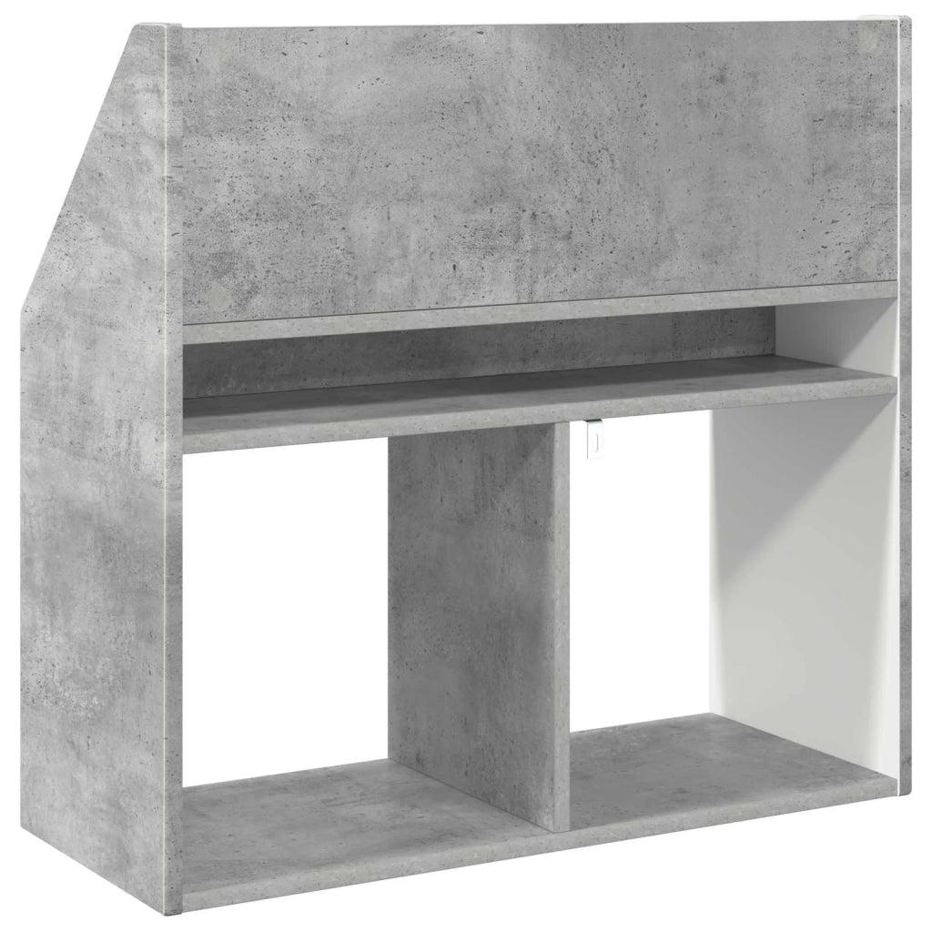 Libreria per Bambini Grigio cemento 72,5 x 29,5 x 69 cm 892382