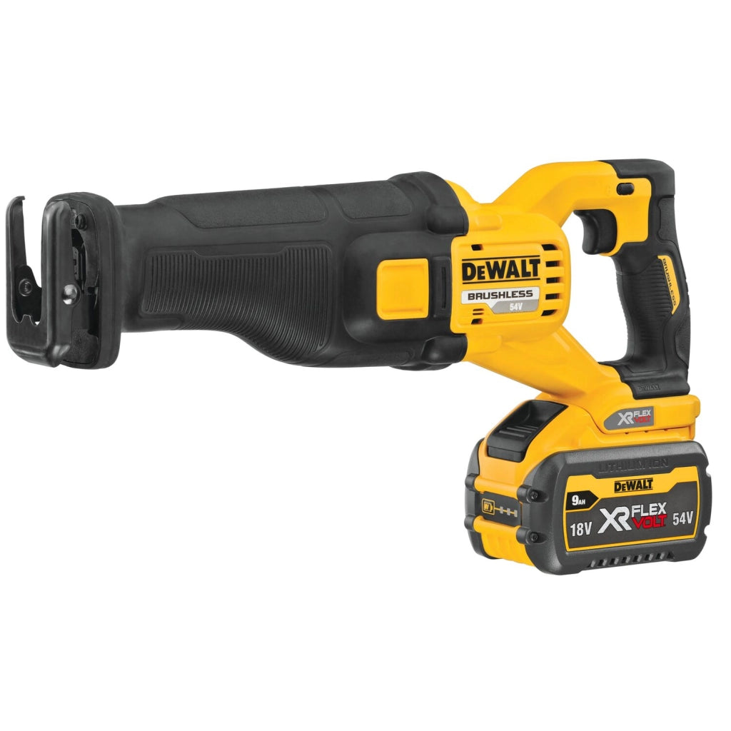 Segaccio DeWALT DCS389X2 54V Brushless con 2 Batterie 9,0Ah e Valigetta TSTAK
