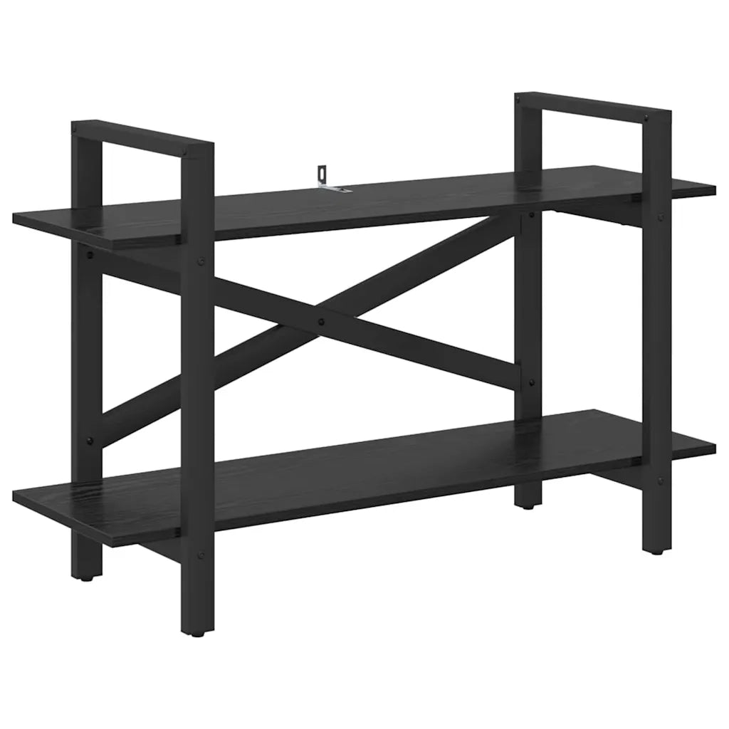 Libreria Rovere Nero 100 x 33,5 x 64 cm Legno multistrato 883952