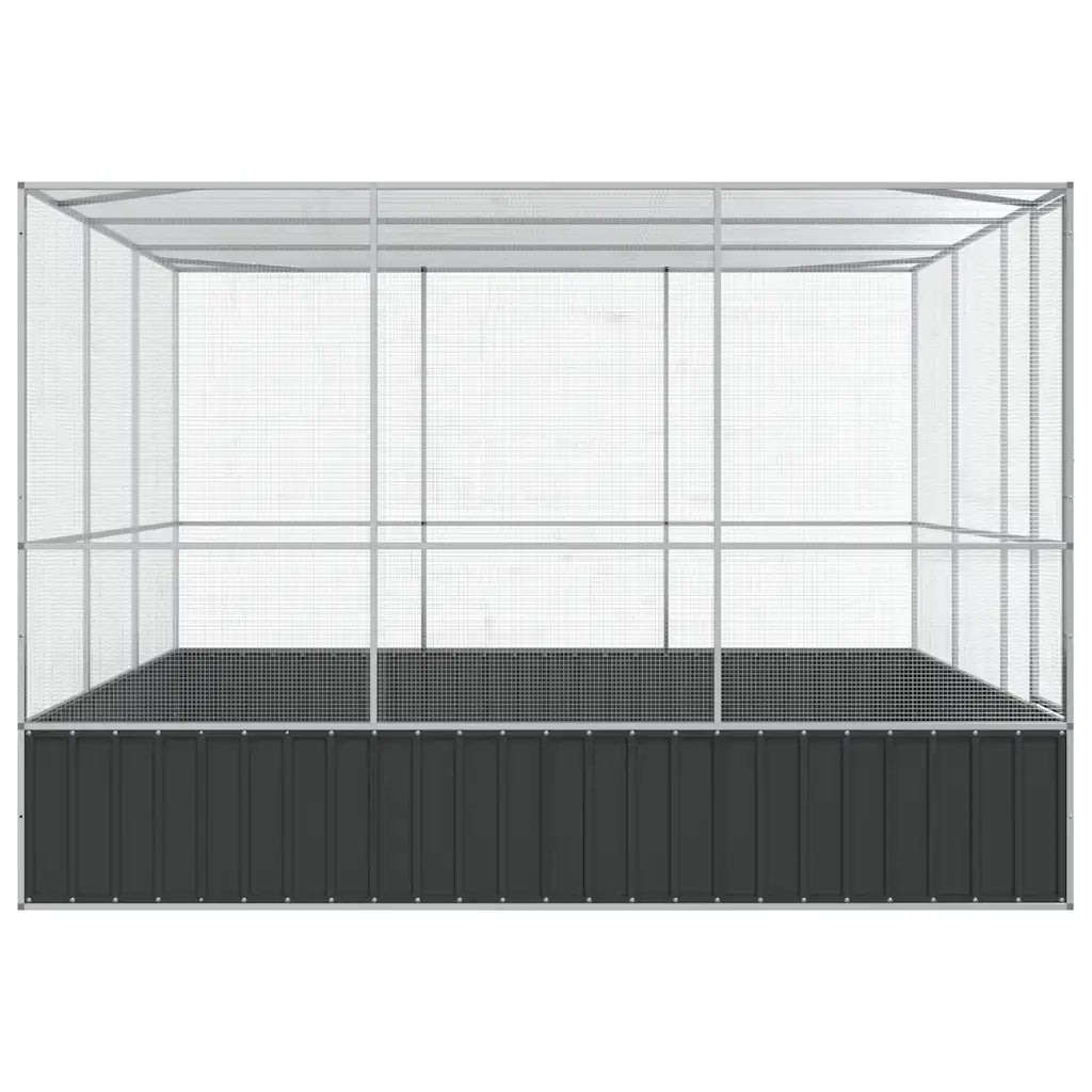 Voliera Argento 311x307x212 cm in Acciaio 172586