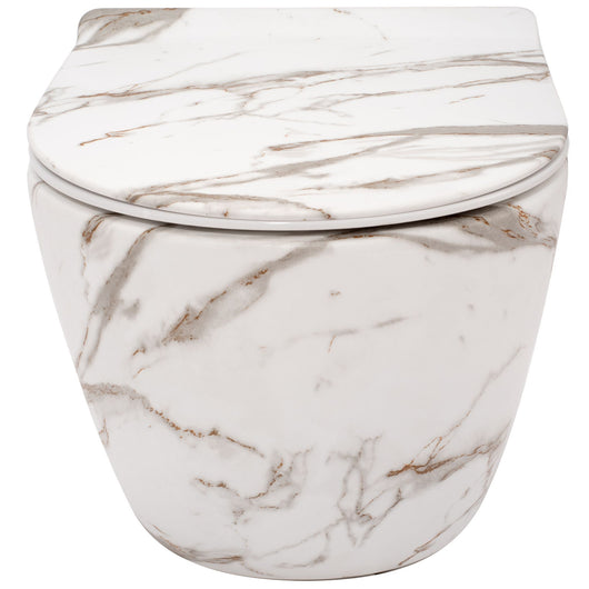 Vaso Wc Sospeso Rea Carlos Slim Lava Mat Mini