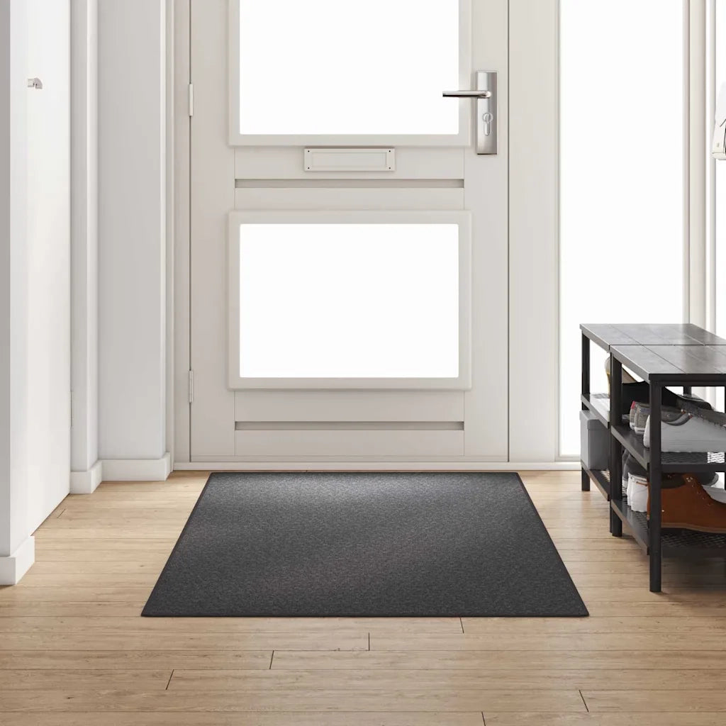 Runner in Moquette | Runner Tappeto Grigio scuro 100 x 250 cm 100% Polipropilene