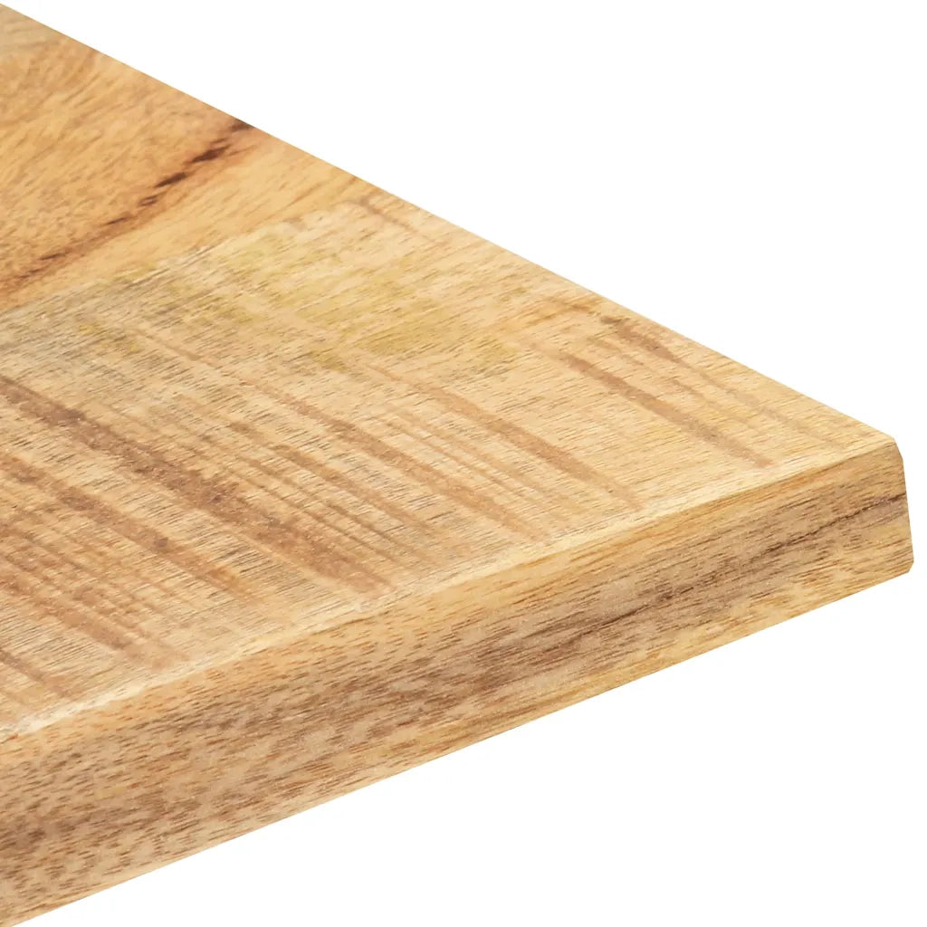 Piano Tavolo in Legno Massello di Mango 25-27 mm 80x60 cm 286022
