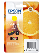 Epson Oranges C13T33444010 cartuccia d'inchiostro 1 pz Originale Giallo