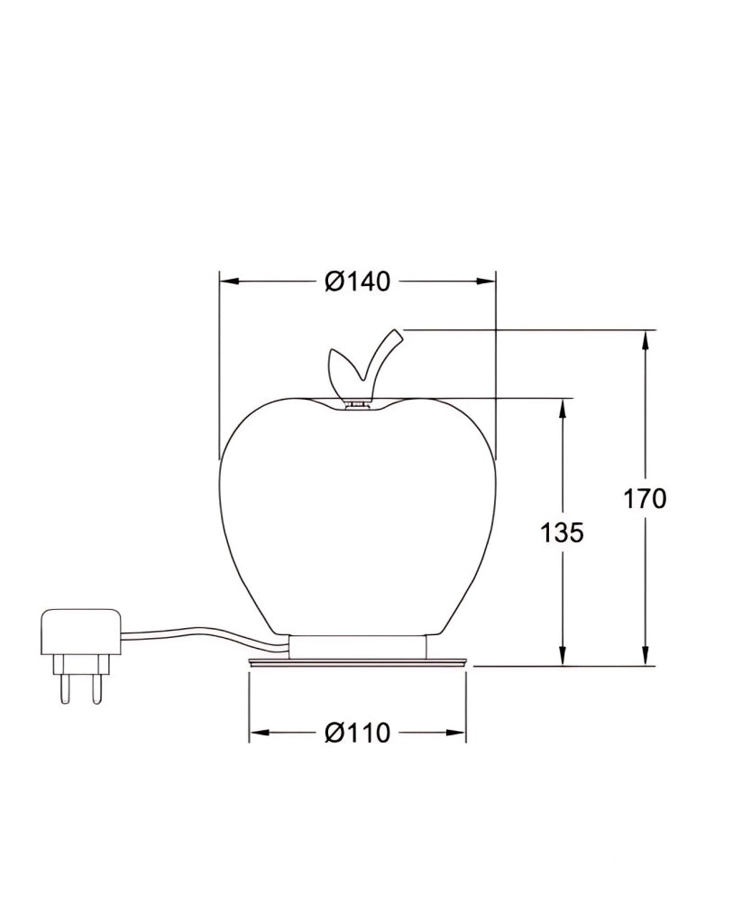 Lampada da Tavolo Wendy 8W LED Integrato 3000K Rosso e Ottone Satinato, Regolazione Luce al Tocco, Vetro Soffiato - Design Elegante