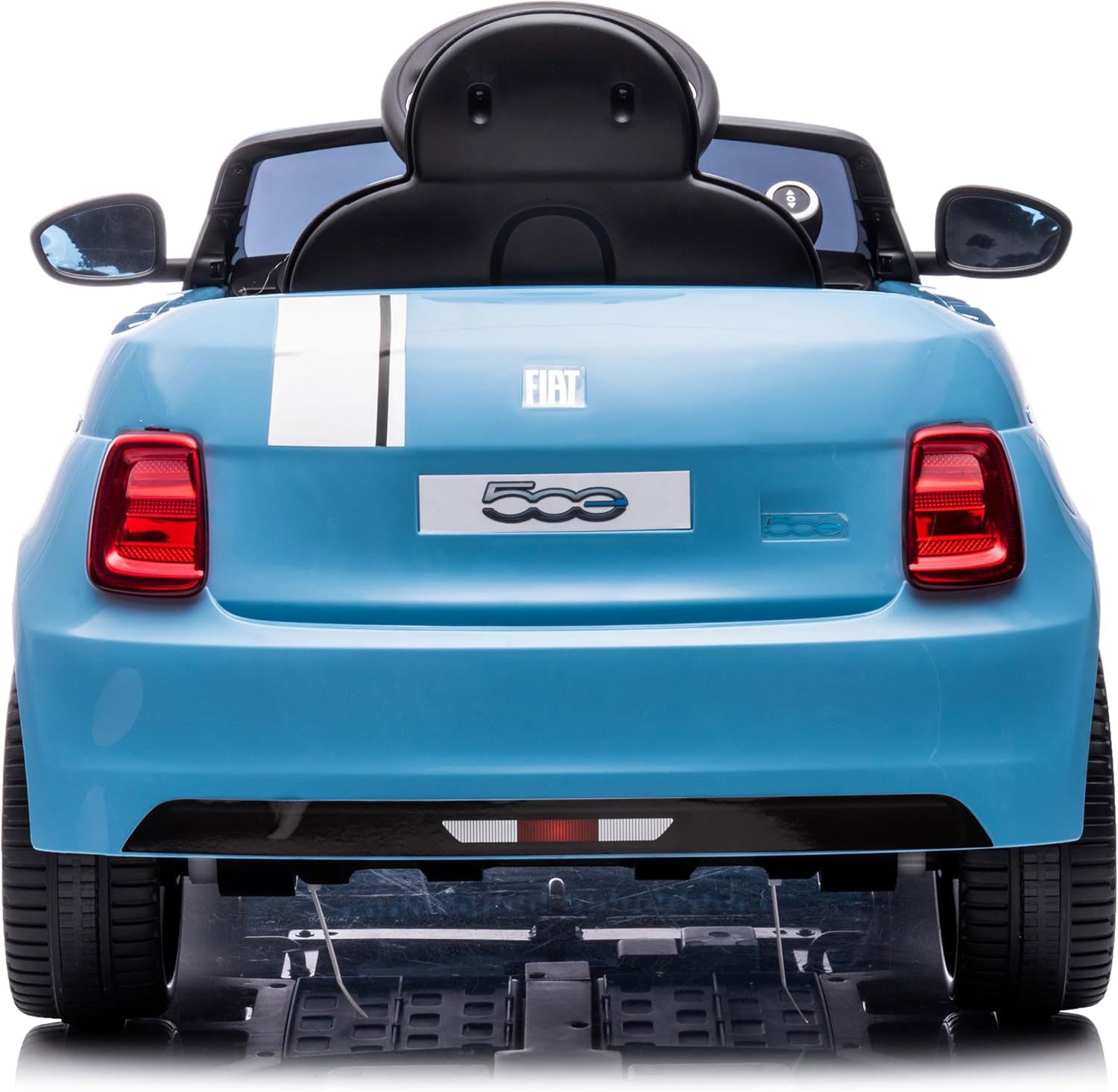 Macchina Elettrica per Bambini Licenza Fiat 500 12V Azzurro