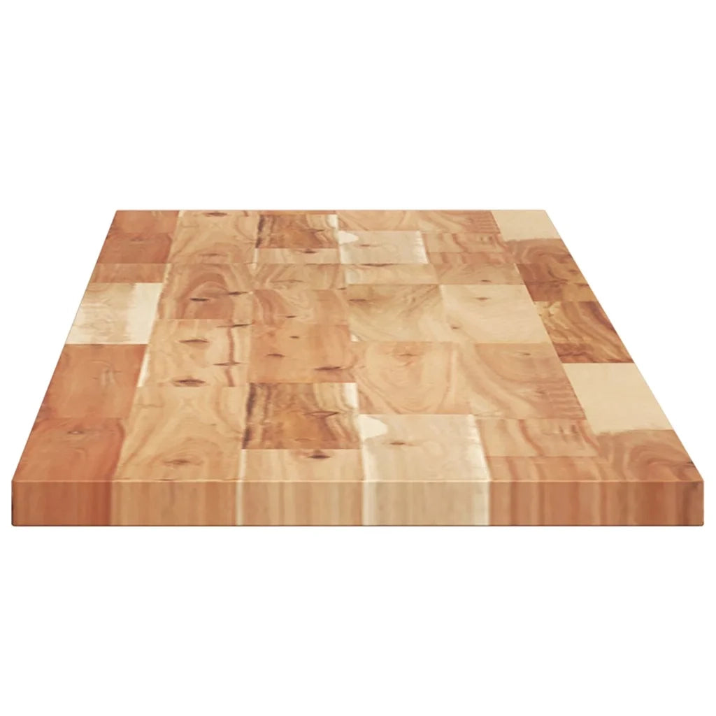 Mensole da Parete 2 pz 140x30x2 cm Legno Acacia Rifinito a Olio 3279544