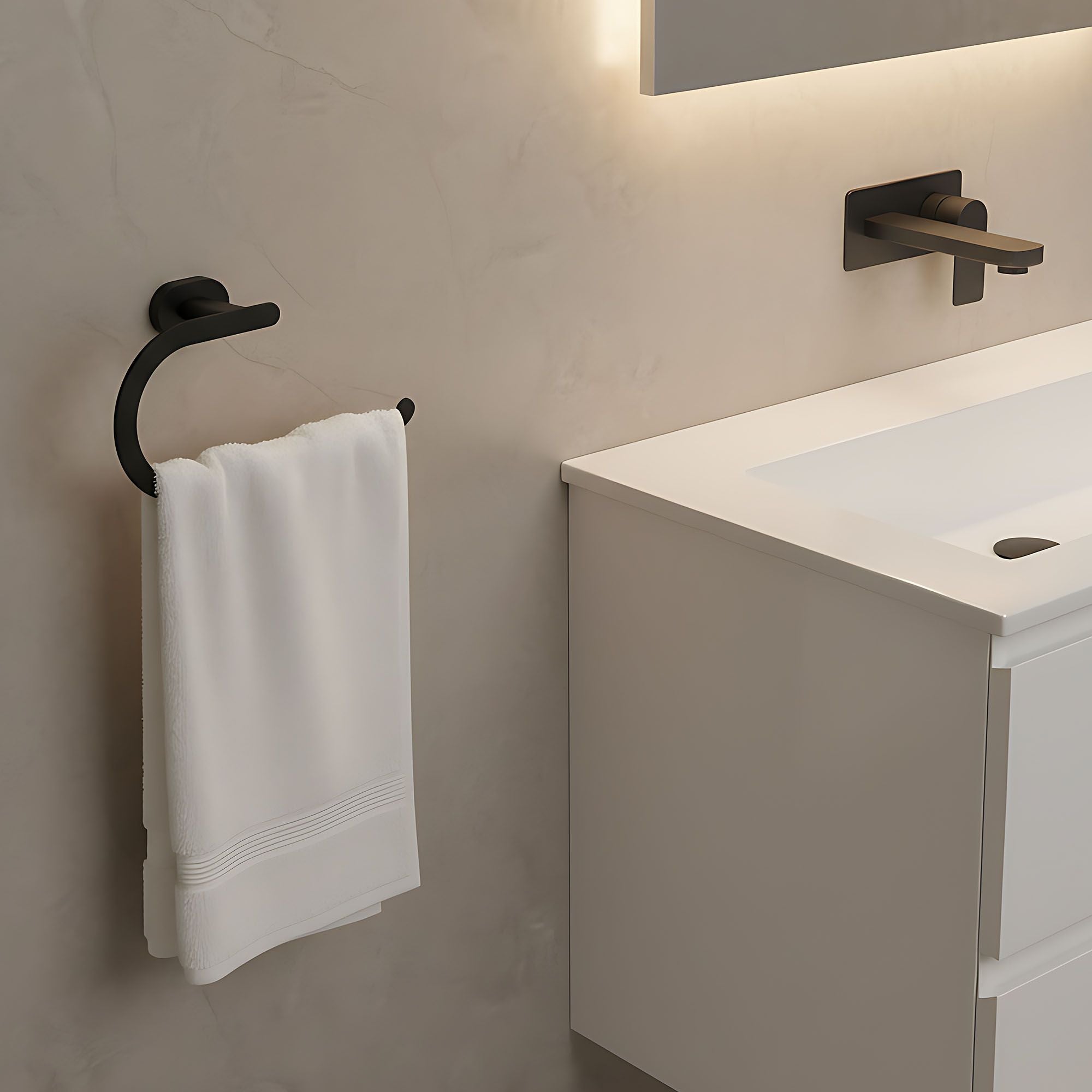 Portasciugamano Da Bagno 110 Til Black
