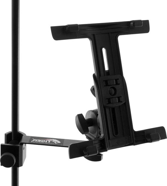 Sostegno da Parete per Tablet - Morsetto Regolabile per Microfono/Stand per Musica