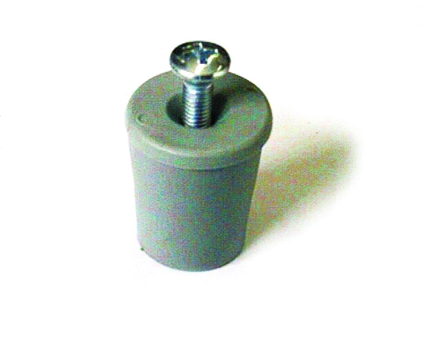 PARACOLPO PER TAPPARELLE CON RONDELLA E VITE Col. Grigio  mm. 41 50.00 pz
