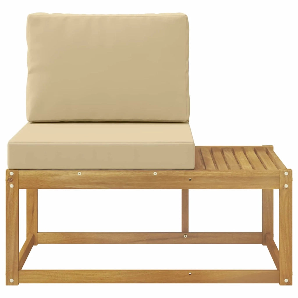 Divano da Esterno con cuscino Bianco 91 x 63 x 73 cm 901481