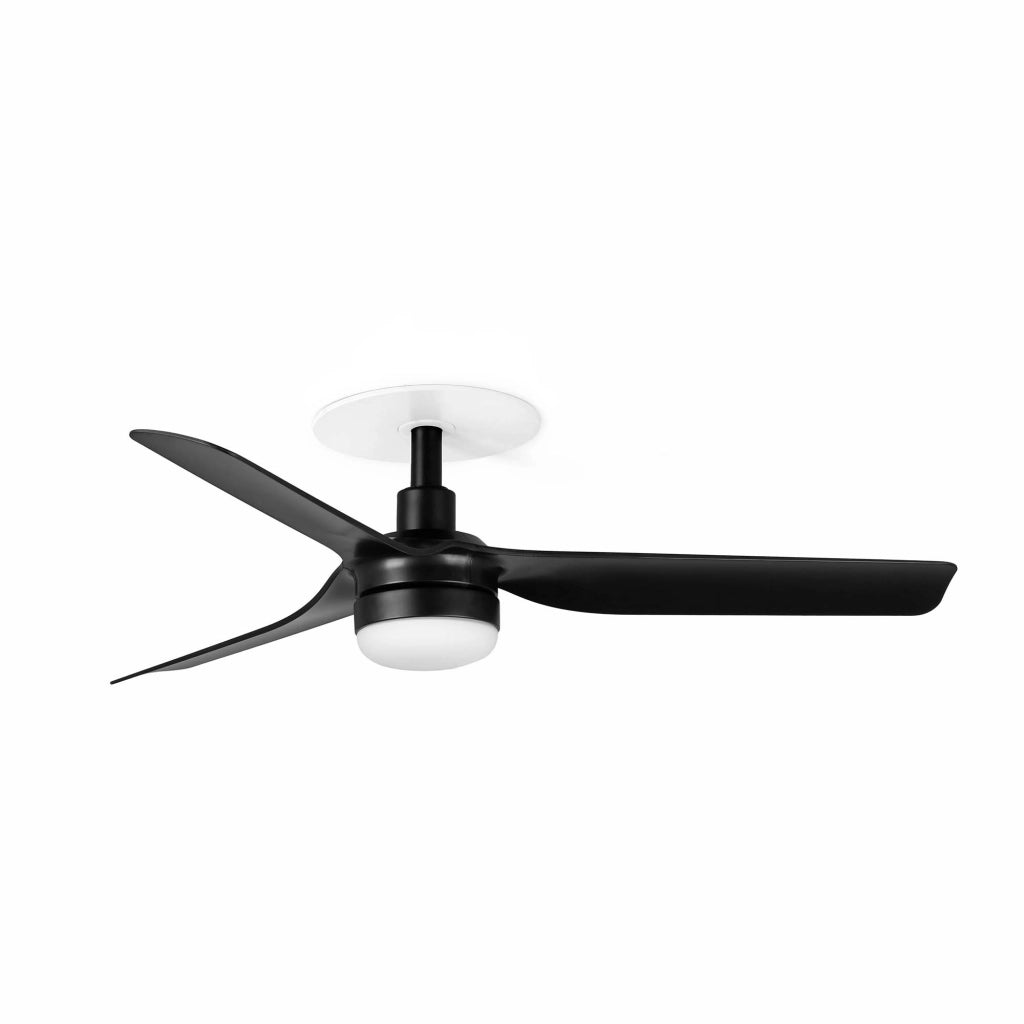 MINI PUNT RECESSED S Ventilatore nero 10W SWT