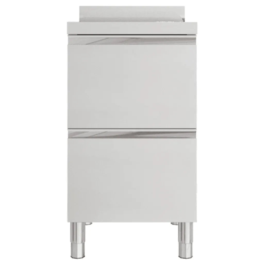 Mobiletto da cucina commerciale con 2 cassetti 50x60x96 cm CFW5449754