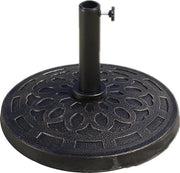 Parasolvoet stabile per terreno - Adatto per diametro di tubo 32-38mm - Terrazza Balcone Giardino Parasolvoet