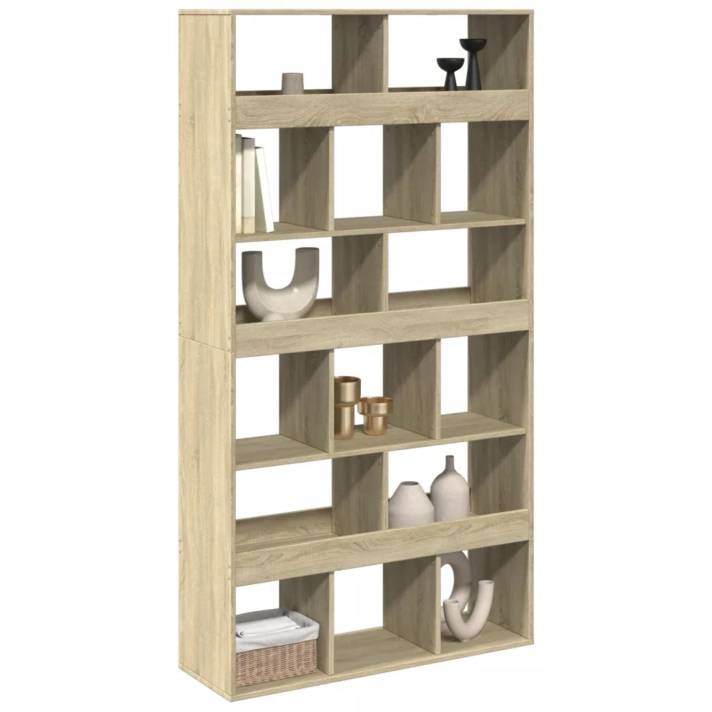 Libreria Rovere Sonoma 100x33x187,5 cm in Truciolato 3309539