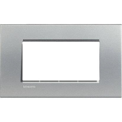 Bticino Tech placca quadra 4 moduli