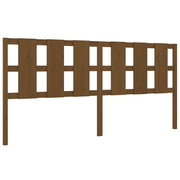 Testiera | Testata per Letto ambra 205,5x4x100 cm Legno Massello di Pino