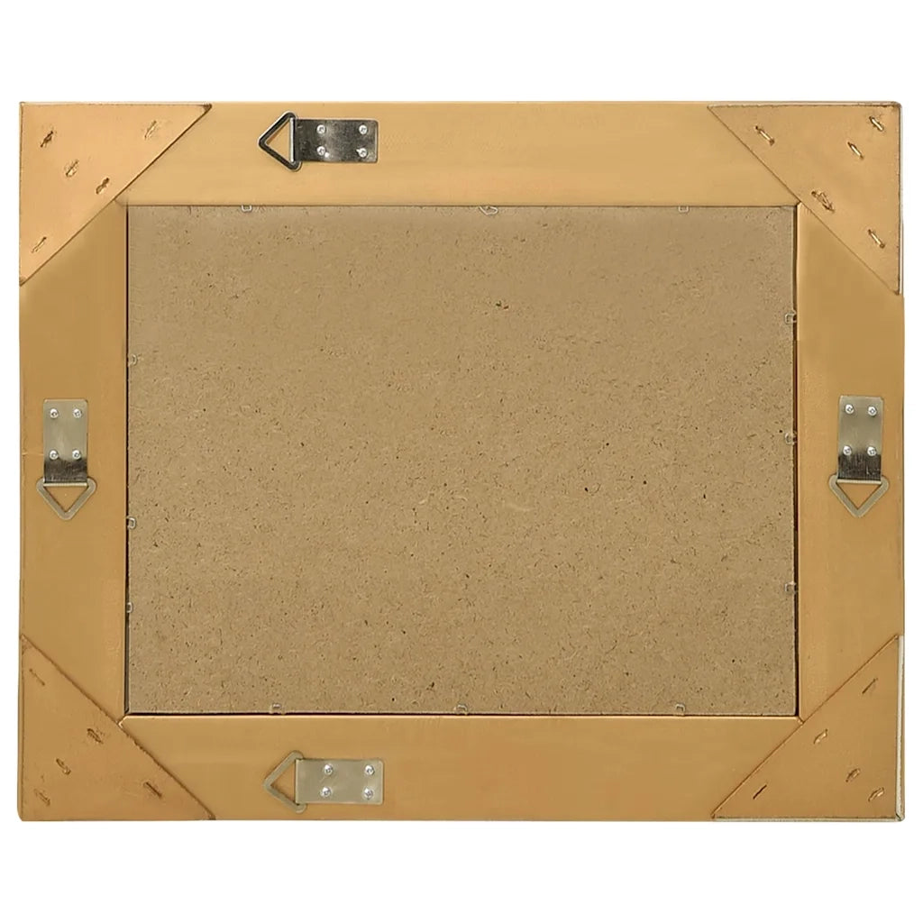 Specchio da Parete | Specchio decorativo Stile Barocco 50x40 cm Oro